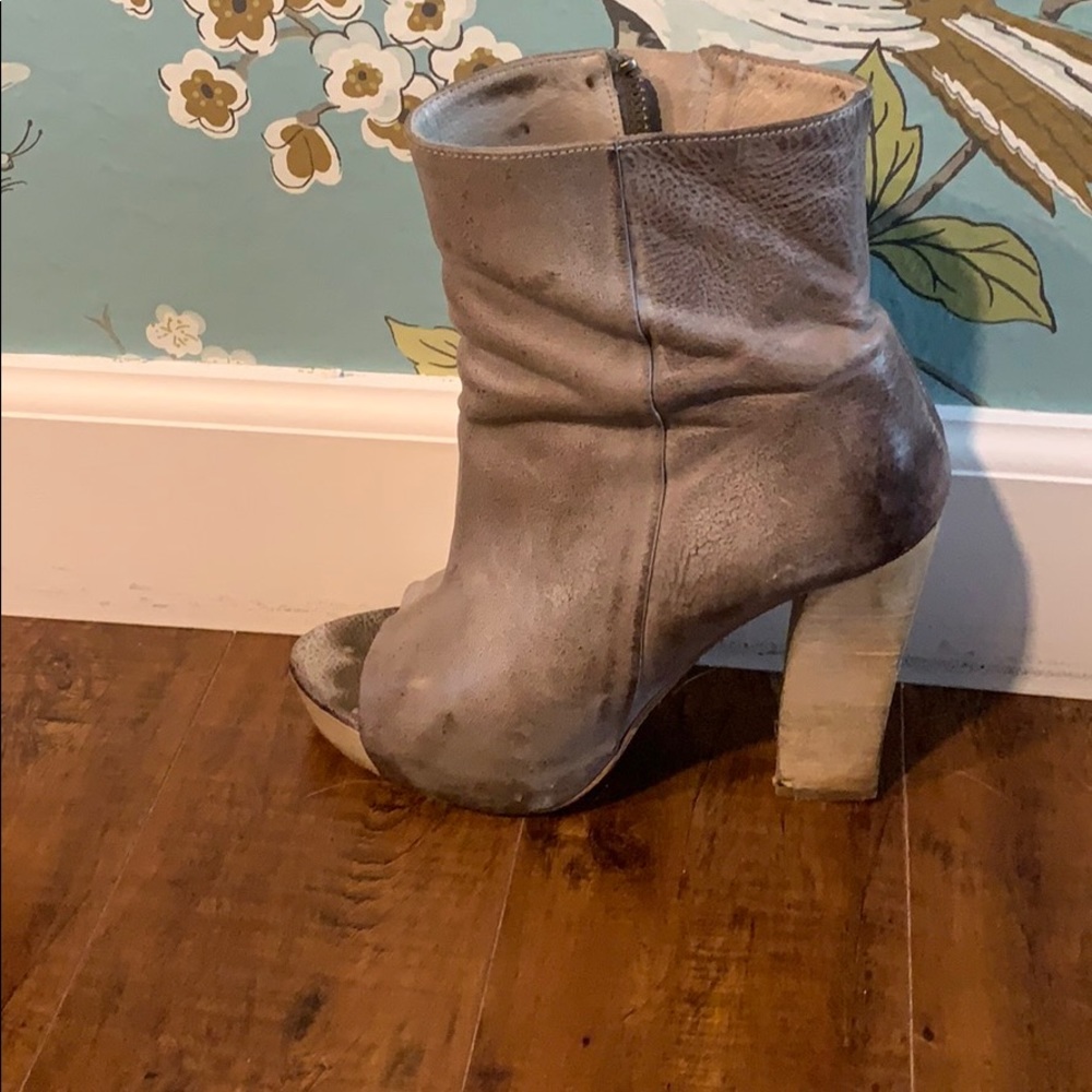 All Saint Gray Booties